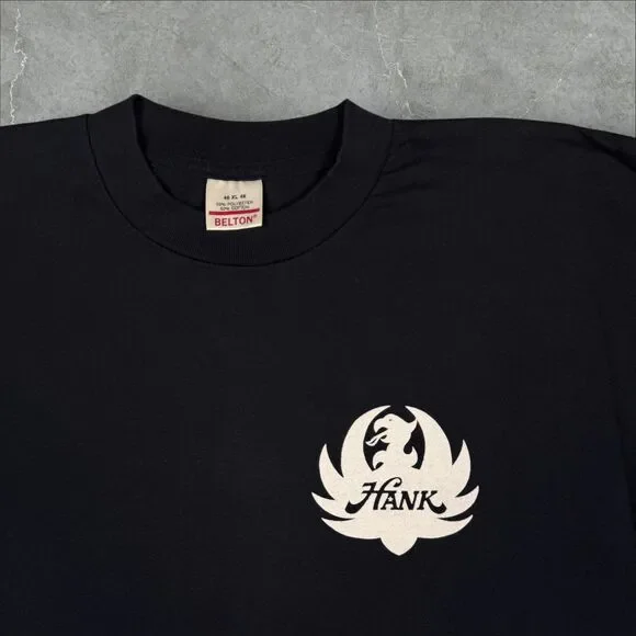 Vintage Hank Williams 80s Wild Streak Single Stitch T Shirt - XL - Picture 3 of 7